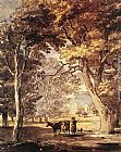 Cow-Girl in the Windsor Great Park by Paul Sandby
